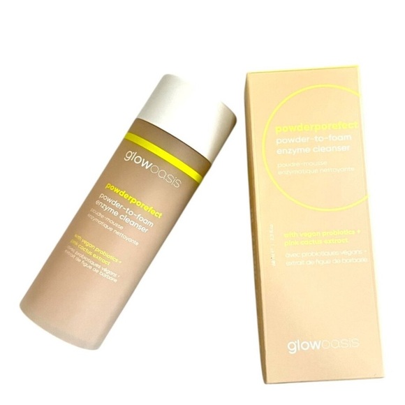 Glow Oasis Powderporefect Powder To Foam Enzyme Cleanser New In Box - Picture 5 of 9